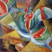 Umberto Boccioni water melon oil painting